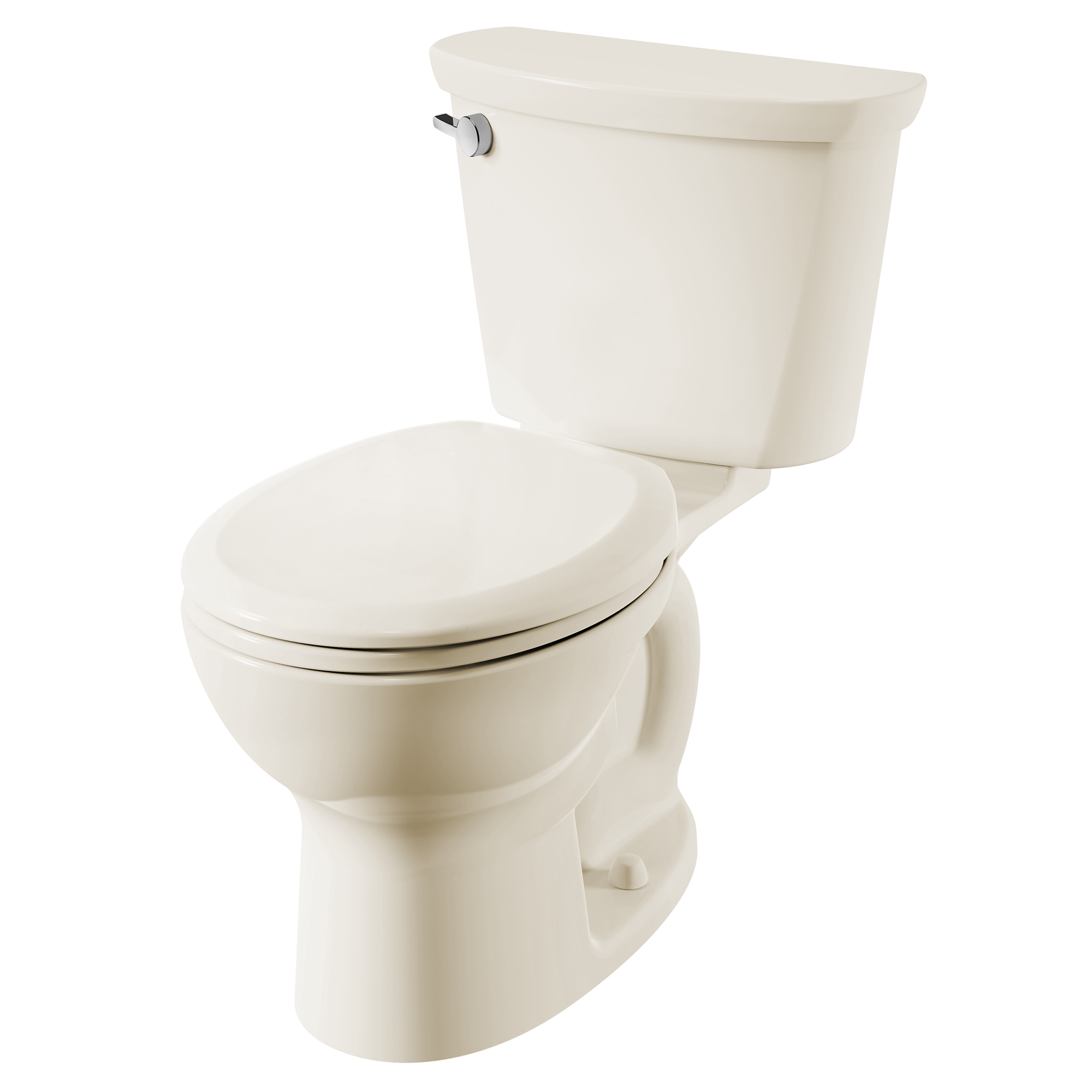 Toilette Cadet PRO, 2 pièces, 1,6 gpc/6,0 lpc, à cuvette au devant rond à hauteur régulière, à encastrer 10 po, sans siège